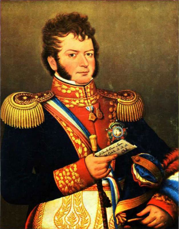 Gabino Gaínza 3 de mayo de 1814 en Conmemora