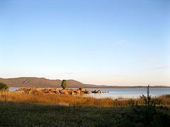 Gaborone Dam httpsuploadwikimediaorgwikipediacommonsthu