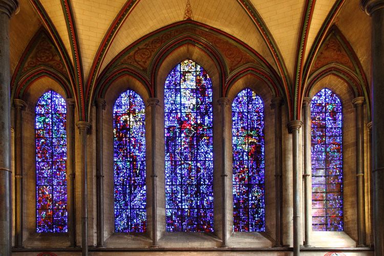 Gabriel Loire Gabriel Loire Stained Glass Window Salisbury Cathedral
