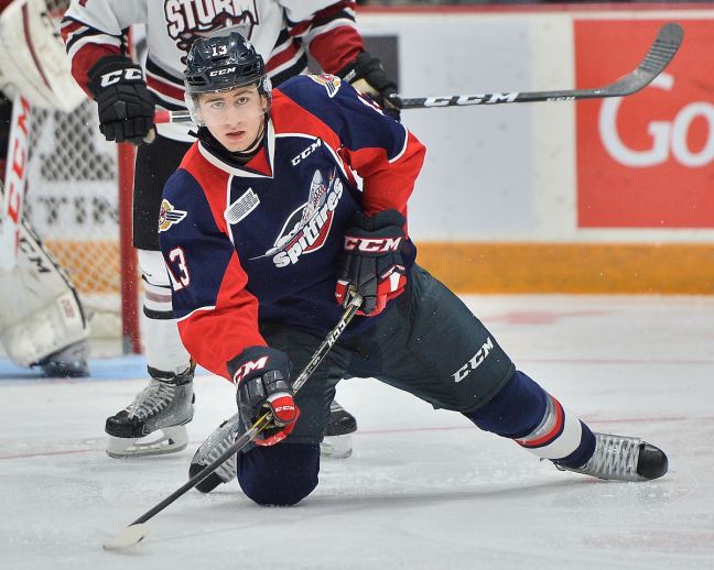 Gabriel Vilardi OHL39s Draft Eligible Player of the Month for October is Gabriel
