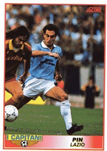 Gabriele Pin LAZIO Gabriele Pin 384 SCORE 1992 Italian Football Trading Card