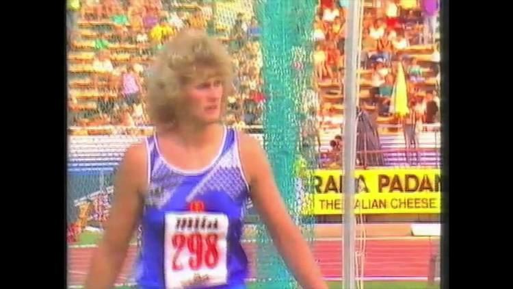 Gabriele Reinsch 2904 European Track Field 1990 Split Discus Gabriele Reinsch YouTube