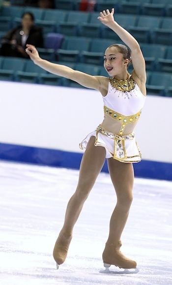 Gabrielle Daleman Daleman leads Junior ladies at the 2012 Canadian National