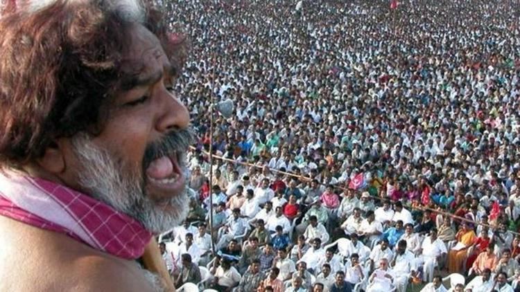 Gaddar Maoist idealoguesinger Gaddar turns to spirituality politics