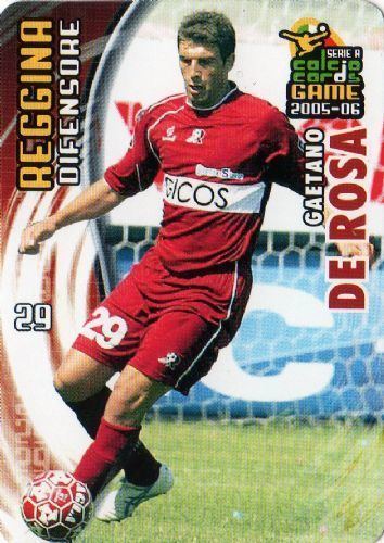 Gaetano De Rosa REGGINA Gaetano De Rosa 142 PANINI 200506 Calcio