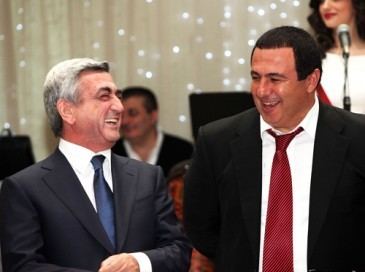 Gagik Tsarukyan Gagik Tsarukyan and Serzh Sargsyan met News