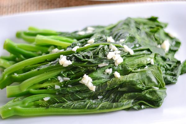 Gai lan Chinese Broccoli Gai Lan with Minced Garlic Salu Salo Recipes