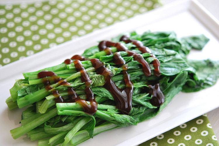 Gai lan Chinese Broccoli Gai Lan with Oyster Sauce The Culinary Chronicles