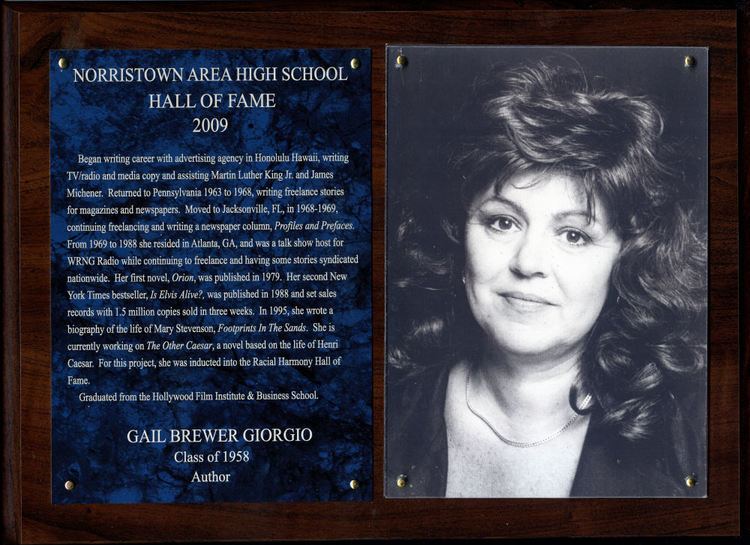 Gail Brewer-Giorgio Program