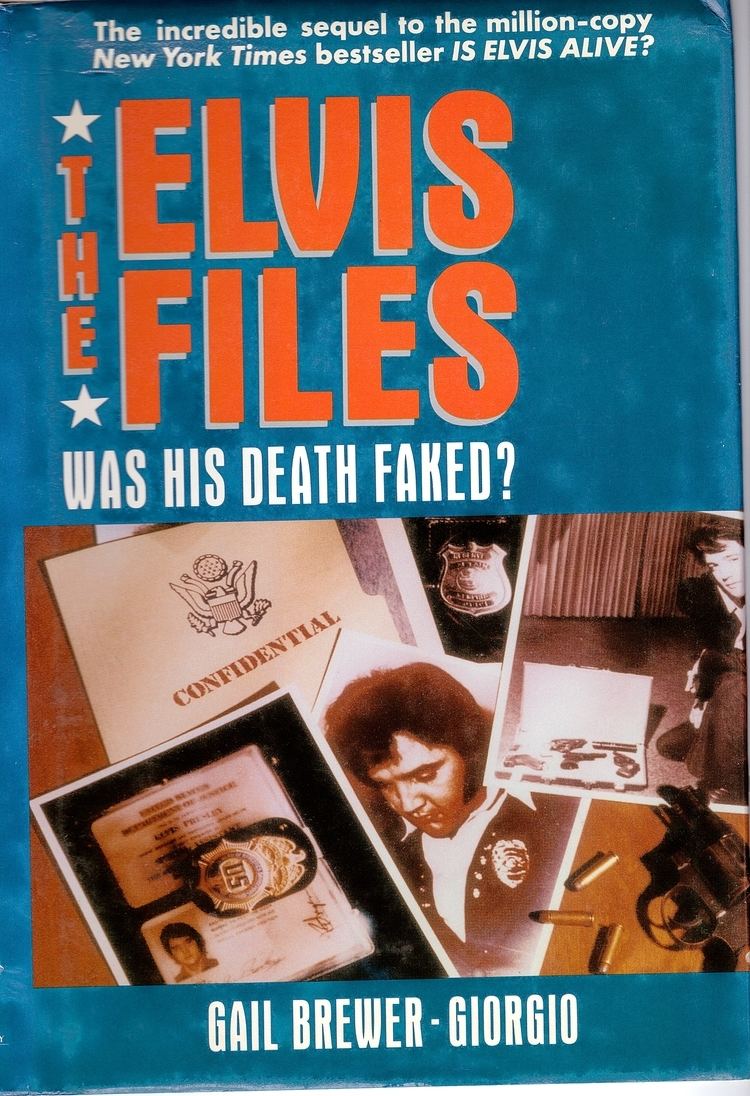 Gail Brewer-Giorgio Front cover of THE ELVIS FILES by Gail BrewerGiorgio Linda Hood