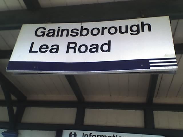 Gainsborough Lea Road railway station