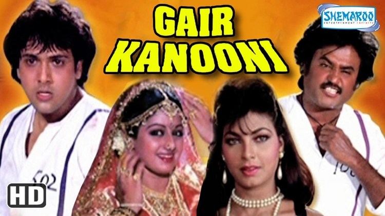 Gair Kaanooni HD Govinda Sridevi Rajinikanth 80s Hit