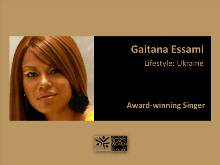 Gaitana (singer) Powerful woman Gaitana Essami Singer in Ukraine Black Women in