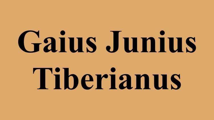Gaius Junius Tiberianus Gaius Junius Tiberianus YouTube