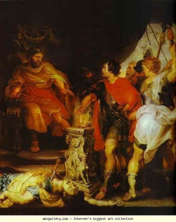Gaius Mucius Scaevola Peter Paul Rubens and Anthony van Dyck Mucius Scaevola