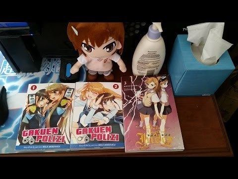 Gakuen Polizi Manga Unboxing A Certain Magical Index vol 3 amp Gakuen Polizi YouTube