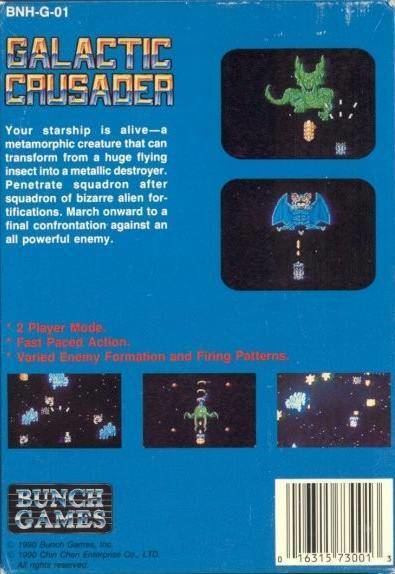 Galactic Crusader Galactic Crusader Box Shot for NES GameFAQs