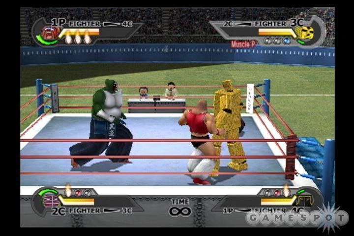 Galactic Wrestling Galactic Wrestling Featuring Ultimate Muscle PS2 GameStopPluscom