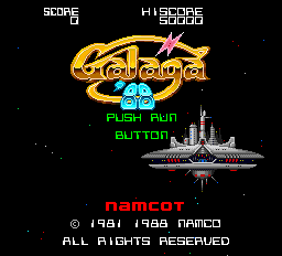 Galaga '88 Galaga 88 Retro PC Engine Turbografx 16 Games Online