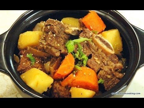 Galbi-jjim Galbi Jjim Kalbi Jjim Recipe Korean braised short ribs