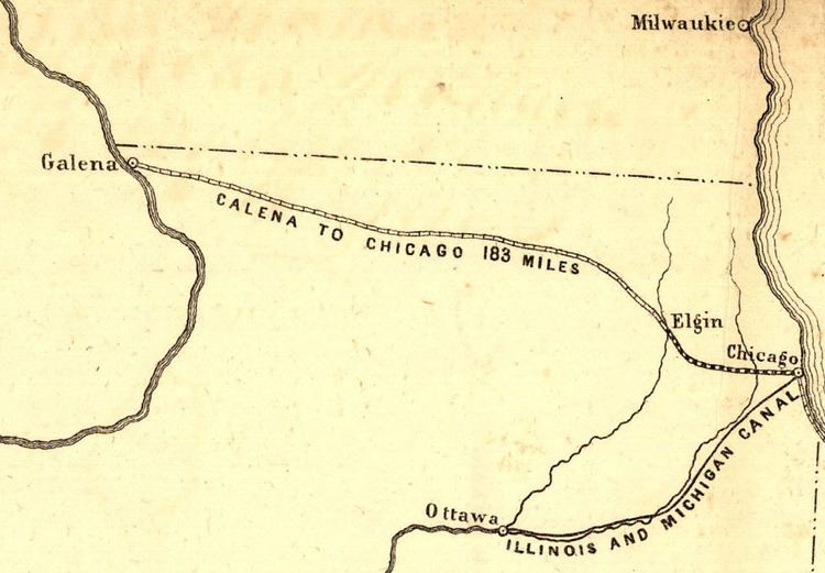 Galena and Chicago Union Railroad httpsuploadwikimediaorgwikipediacommons11