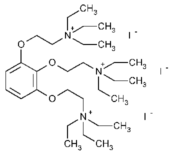 Gallamine triethiodide Gallamine Triethiodide chemical structure molecular formula