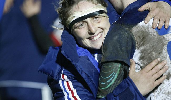 Gaëlle Mignot Galle Mignot celle qui veut marquer le rugby fminin