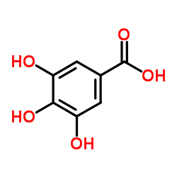 Gallic acid Gallic acid C7H6O5 ChemSpider