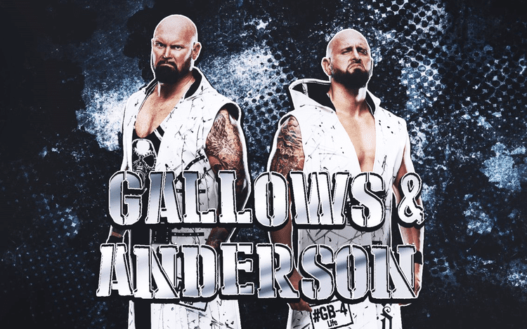 Gallows and Anderson WWE Gallows and Anderson Wallpaper 2016 by LastBreathGFX on DeviantArt