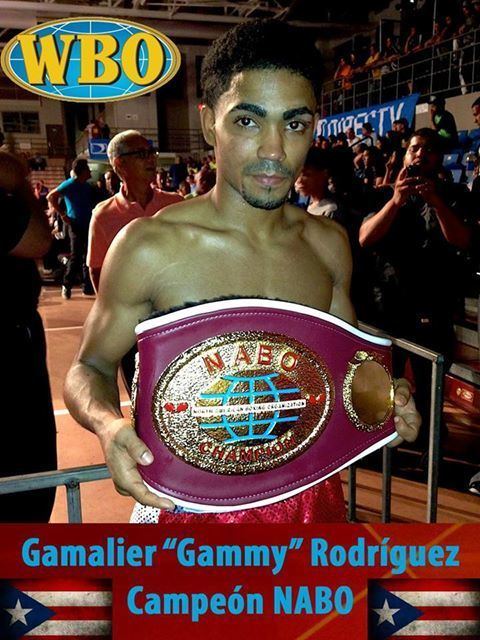 Gamalier Rodriguez Gamalier Rodriguez vs Jorge Pazos for NABO Featherweight