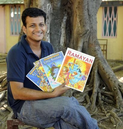 Gaman Palem Gaman Palem an Indian comic book illustrator Indian Comics