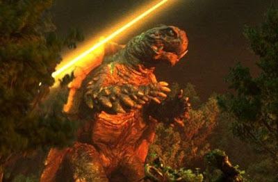 Gamera the Brave BLACK HOLE REVIEWS GAMERA THE BRAVE 2006 the flying turtles back