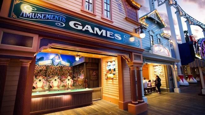 Games of the Boardwalk Games of the Boardwalk Rides amp Attractions Disney California