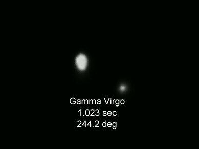 Gamma Virginis 33 Doubles Observing Projects Gamma Virginis
