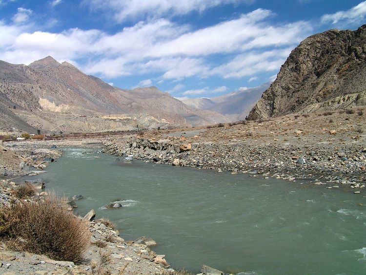 Gandaki River wwwtravelphotogallerynet199213nepalthekali