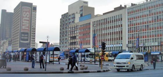 Gandhi Square City of Johannesburg McCafe hits the inner city