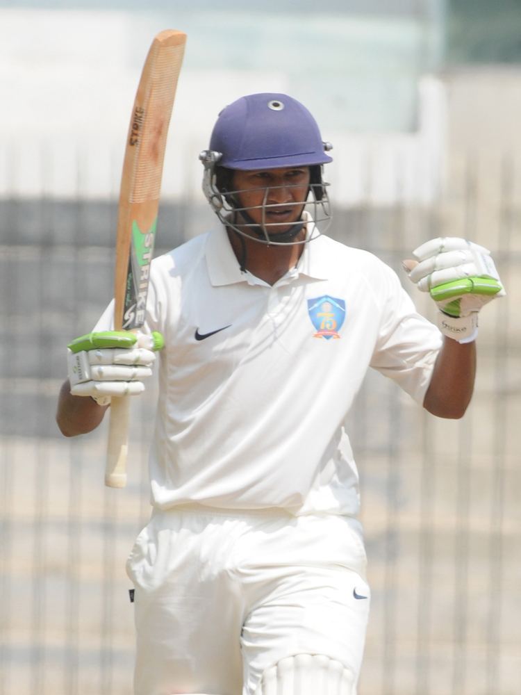 Ganesh Satish Ganesh Satish was part of a 243run stand for the sixth wicket