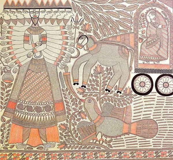 Ganga Devi (painter) Mithilas Madhubani Artist Ganga Devi Her Paintings Inditales