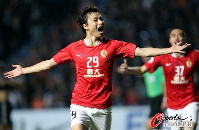 Gao Lin Last minute penalty sees Evergrande through to Round of 16