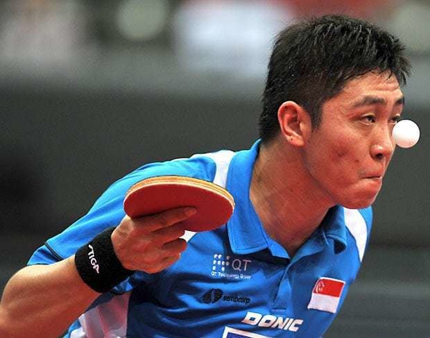 Gao Ning Keeping an eye on the ball the 2011 World Table Tennis