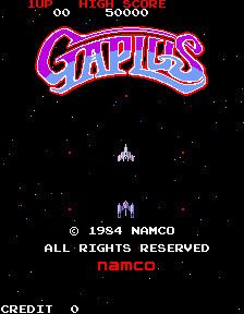 Gaplus Gaplus Videogame by Namco
