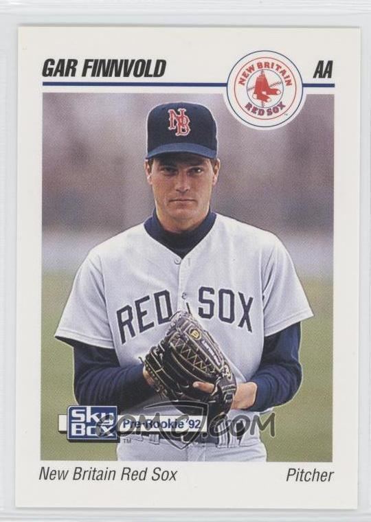 Gar Finnvold 1992 SkyBox PreRookie New Britain Red Sox 484 Gar Finnvold