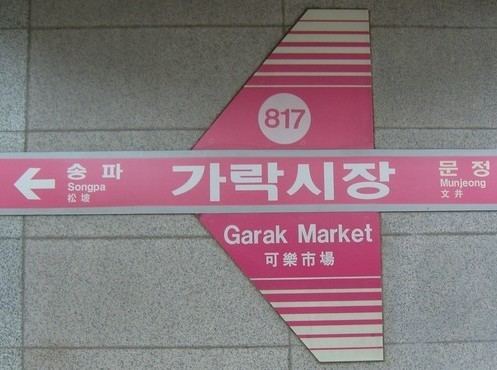 Garak Market Station