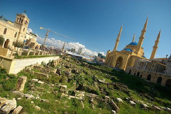 Garden of Forgiveness Garden of Forgiveness Archaeological Area Beirut Lebanon Top