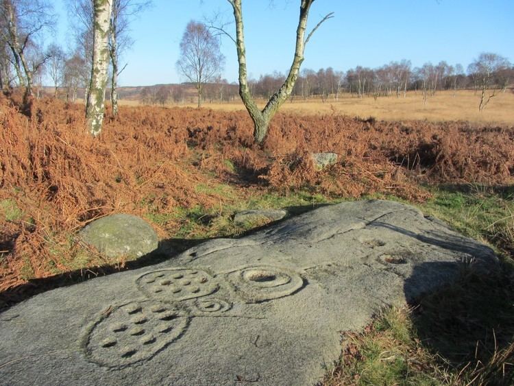 Gardom's Edge Carved stone near Gardoms Edge Peak District Countryside Blog