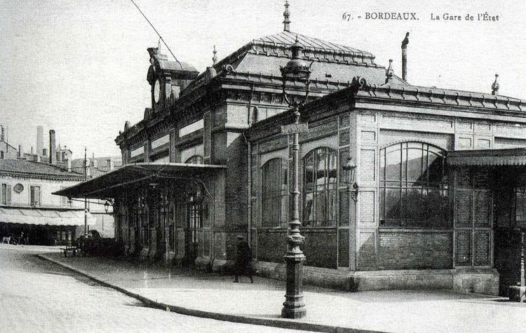 Gare de Bordeaux État
