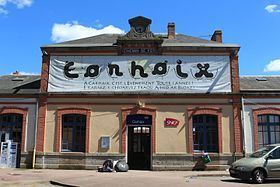 Gare de Carhaix httpsuploadwikimediaorgwikipediacommonsthu