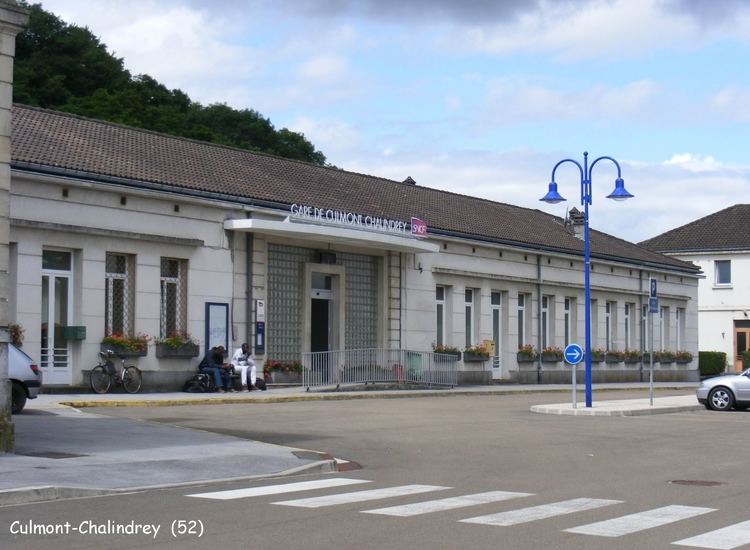 Gare de Culmont-Chalindrey La gare de Culmont Chalindrey 52 Les gares de France et leurs