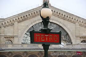Gare de l'Est (Paris Métro) httpsuploadwikimediaorgwikipediacommonsthu