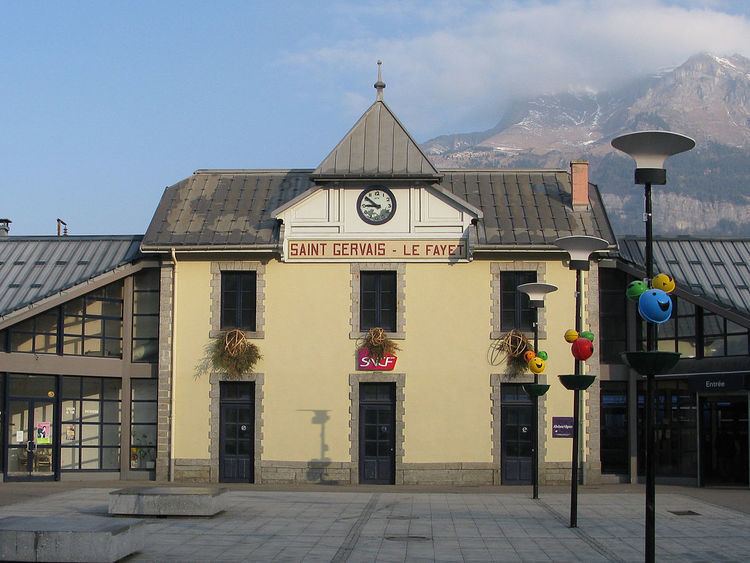 Gare de Saint-Gervais-les-Bains-Le Fayet